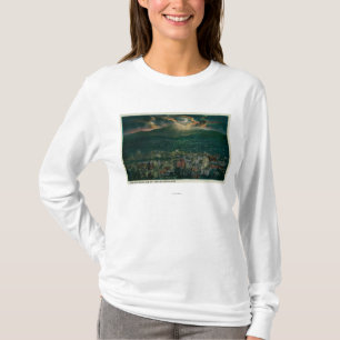 Portland und Mt.-Haube durch Mondschein T-Shirt