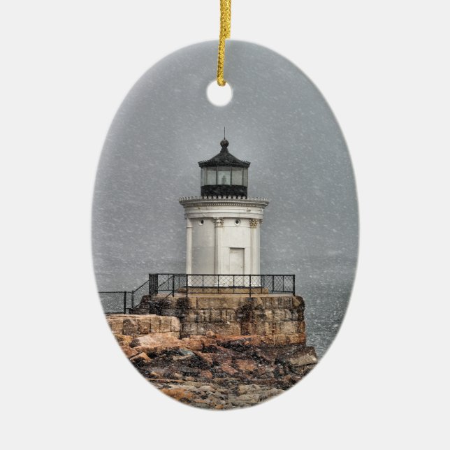 Portland-Wellenbrecher/Wanzen-Licht Keramikornament (Vorne)