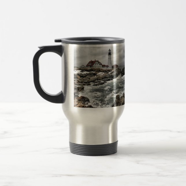 Portlandhaupteffekt-Tasse Reisebecher (Links)
