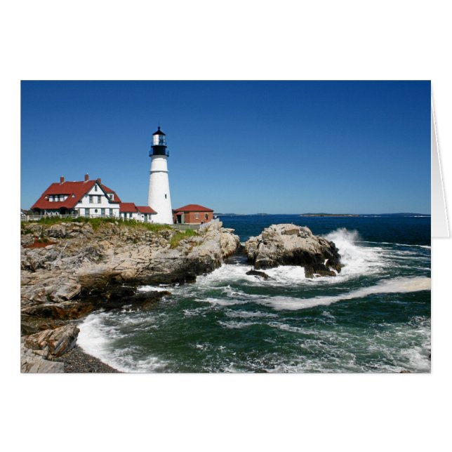 PORTLANDhauptleuchtturm (Vorderseite (Horizontal))