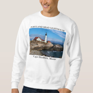 Portlandhauptleuchtturm, Kap Elizabeth Maine Sweatshirt