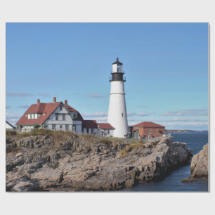 Portlandhauptleuchtturm Maine Geschenkpapier