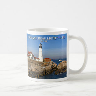 Portlandhauptleuchtturm, Maine-Tasse Kaffeetasse