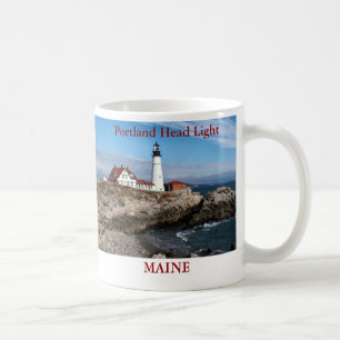 Portlandhauptlicht, Maine-Tasse Kaffeetasse