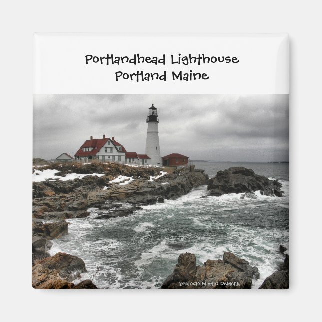 Portlandhead Lighthouse-Magnet Magnet (Vorne)