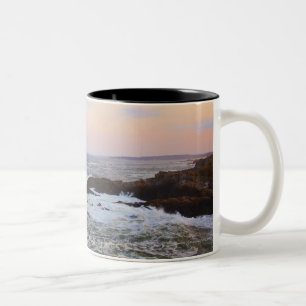 Portlandkopf und -ansicht zu Atlantik Zweifarbige Tasse