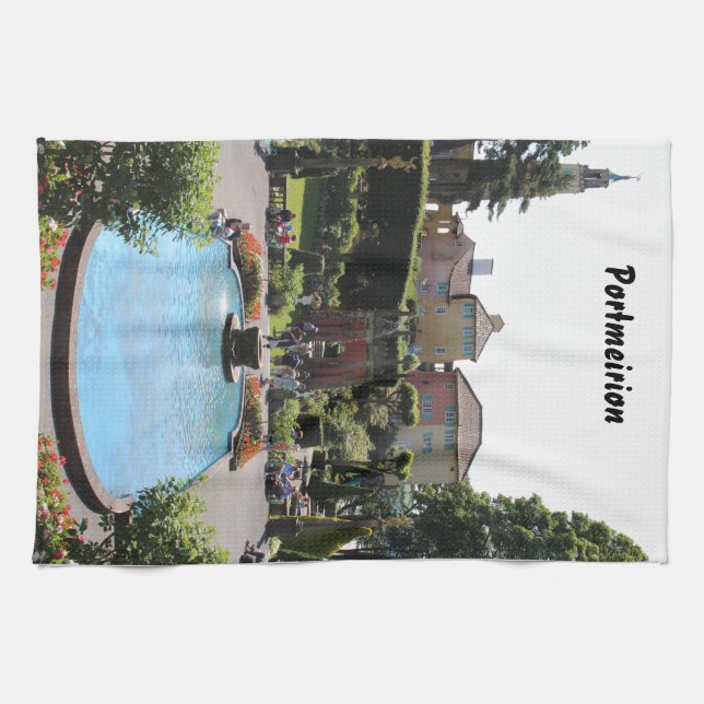 Portmeirion Brunnen Küchentuch (Horizontal)