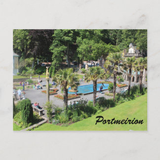 Portmeirion Postcard Drei Postkarte