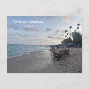 Porto de Galinhas, Brasilien, Postkarte
