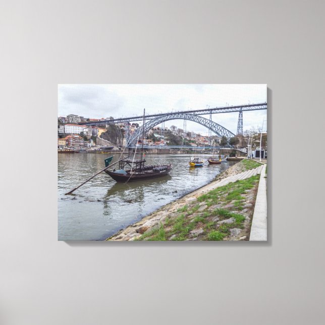 Porto Dom Luis I Bridge View Leinwand (Vorderseite)