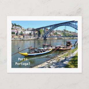 Porto in Portugal Postkarte