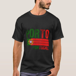 Porto Portugal Flag Portugiesische S T-Shirt