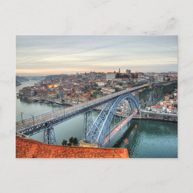 Porto, Portugal Postkarte (Vorderseite)