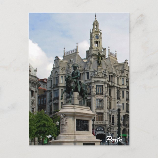 Porto, Portugal Postkarte (Vorderseite)