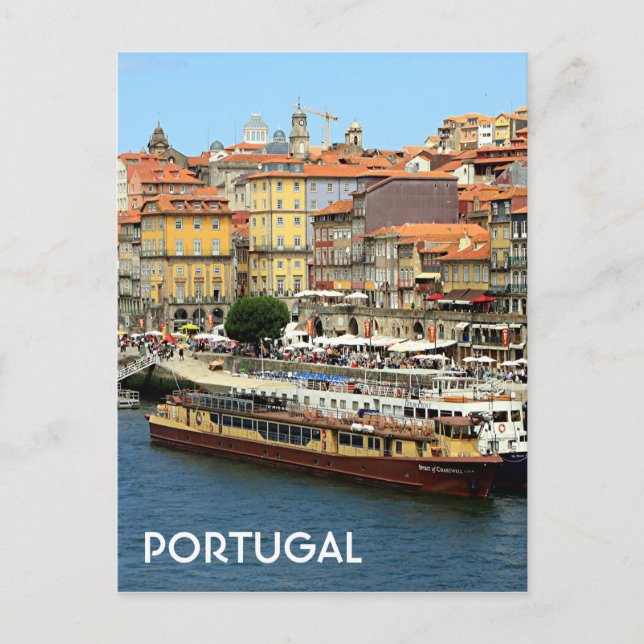 Porto, Portugal Postkarte (Vorderseite)
