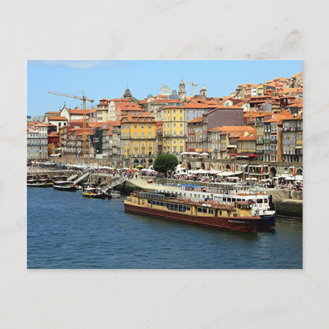 Porto, Portugal Postkarte (Vorderseite)