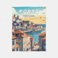 Porto Portugal Reisen Kunst Vintag