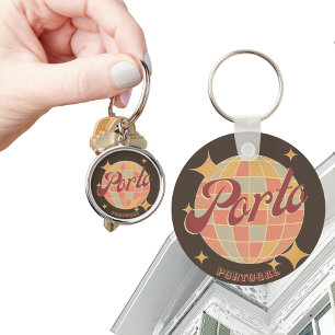 Porto Portugal Retro Zubehör Souvenir Schlüsselanhänger