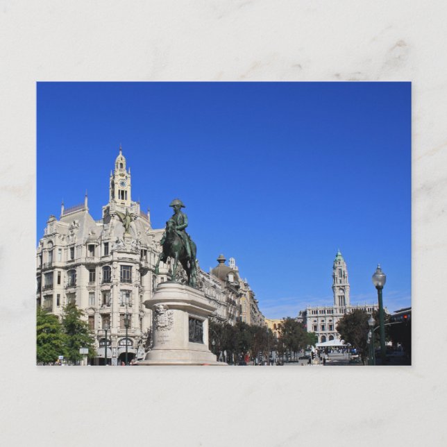 Porto-Postkarte Postkarte (Vorderseite)