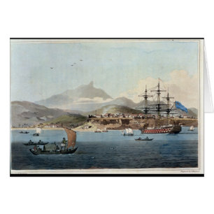 Porto Praya in der Insel von St. Jago, überziehen