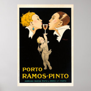 Porto Ramos Pinto von Rene Vincent - Vintages Fran Poster