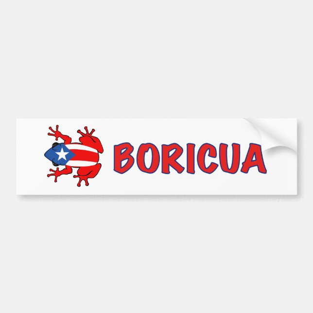 Porto Rico - autocollant de Coqui - de Boricua (Devant)