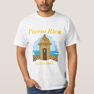 Porto Rico est le T-shirt d'endroit