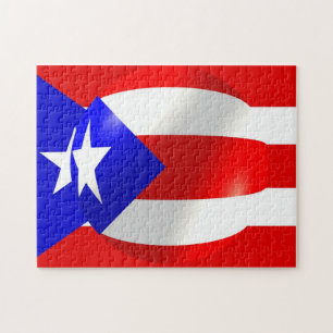 Porto Rico Flag Puzzle