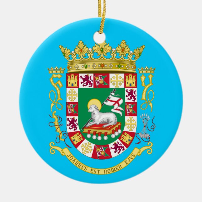 Porto Rico * ornement de Noël (Devant)