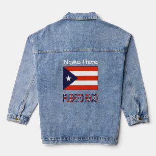 Porto Rico Porto Rico Drapeau Blanc Personnalisé