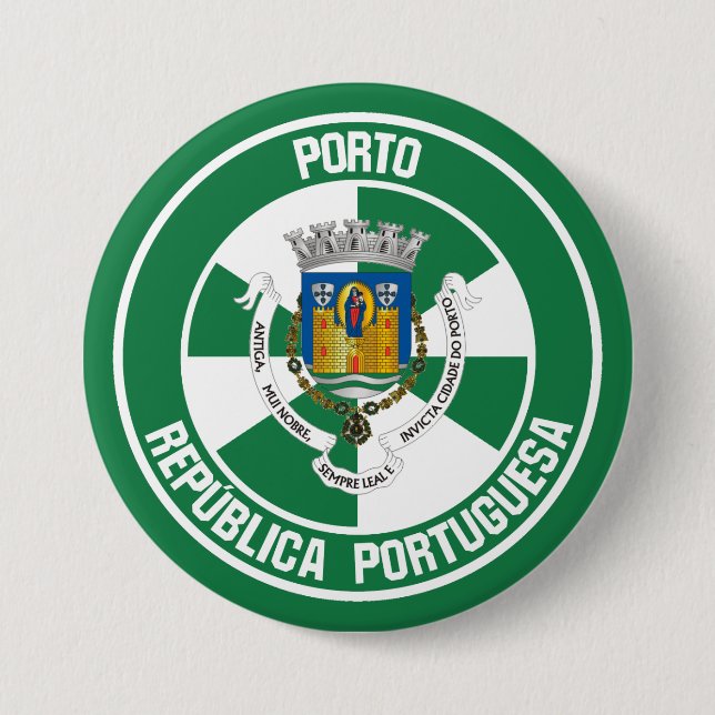 Porto-RundEmblem Button (Vorderseite)