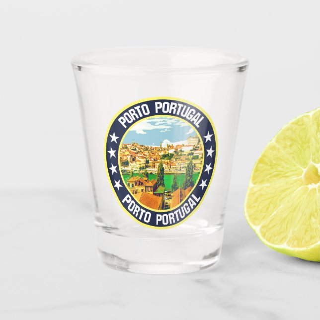 Porto Schnapsglas (Vorderseite)