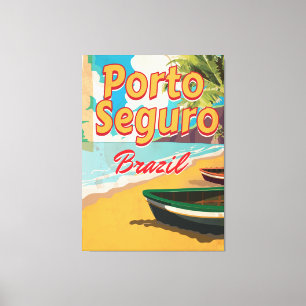 Porto Seguro Brasilien Urlaubs Poster Leinwanddruck