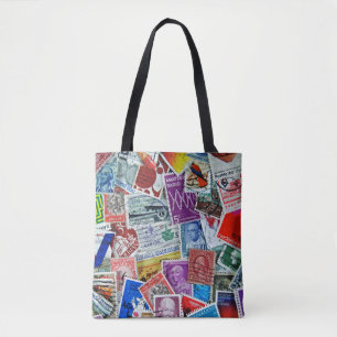 Portoabholung der Briefmarke Tasche