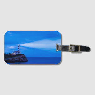 Portocolom Leuchtturm Gepäckanhänger