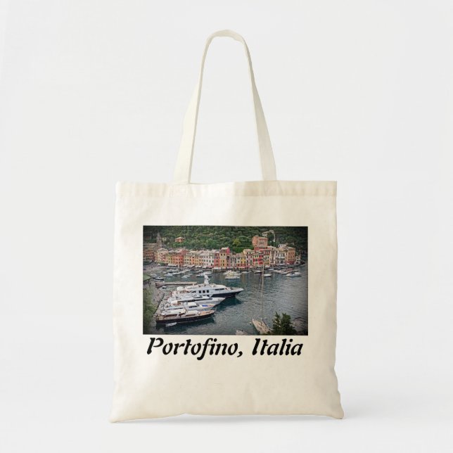 Portofino, Italia Tote Bag Tragetasche (Vorne)