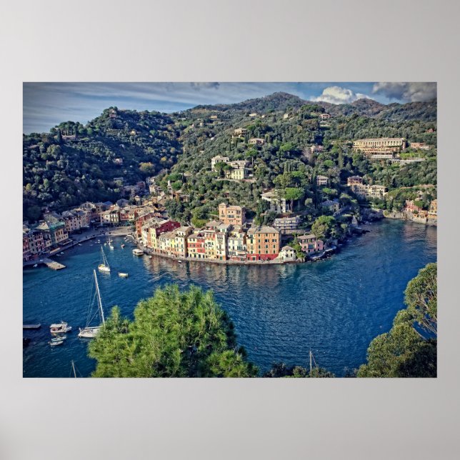 Portofino, Italie - Poster (Devant)