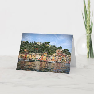 Portofino, Italien - Grußkarte Karte