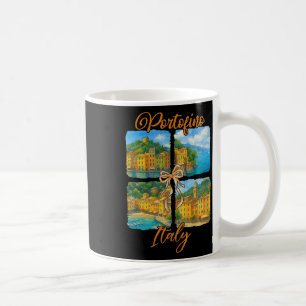 Portofino Italien Reisend Reise Kokette Portofino Kaffeetasse