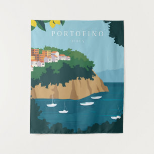 Portofino Italien Wandteppich