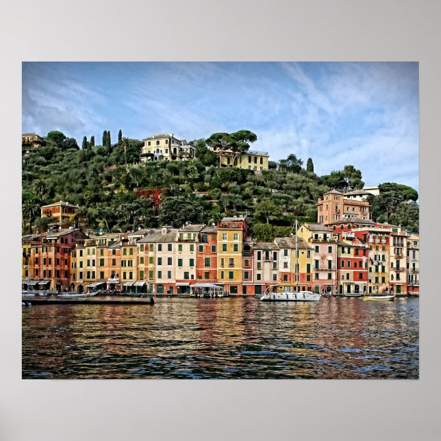 Portofino, Italienisches Poster (Vorne)