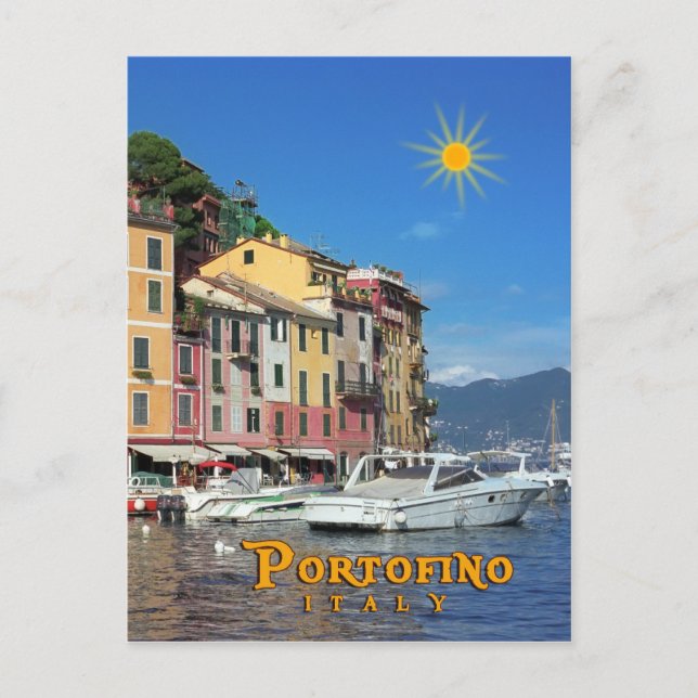 Portofino Postkarte (Vorderseite)