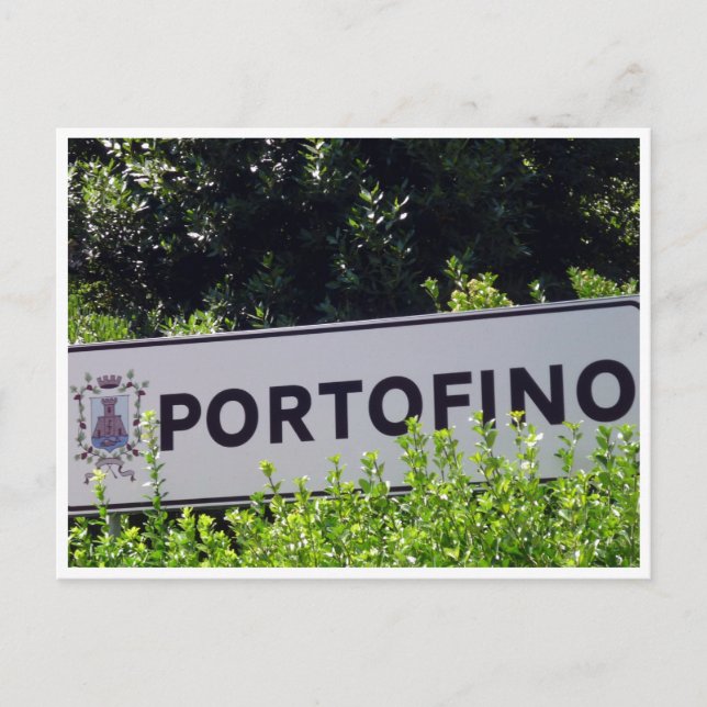 Portofinosignatur Postkarte (Vorderseite)
