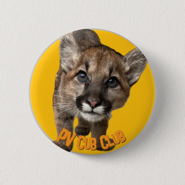 Portola Valley Cub Club - Fern Button (Vorderseite)