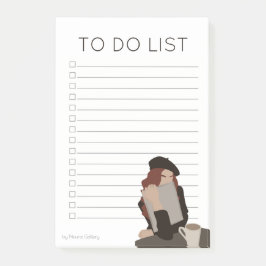 Portrait 3 To do list Post-it Klebezettel