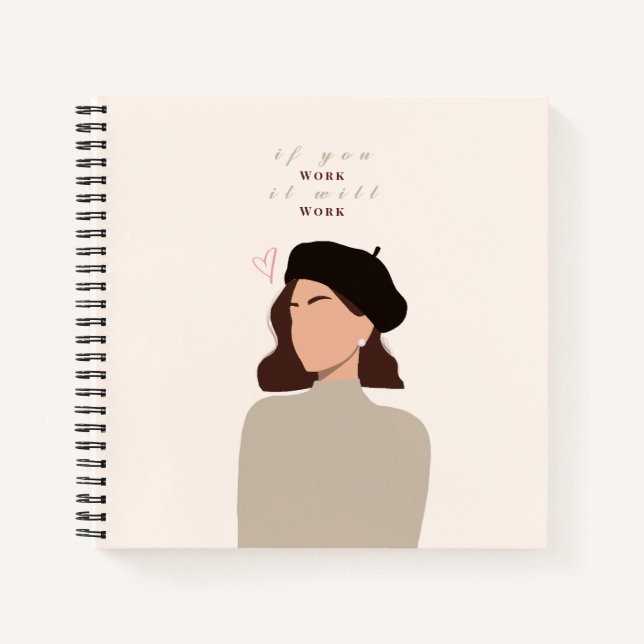 Portrait 5 Notebook Notizbuch (Vorderseite)