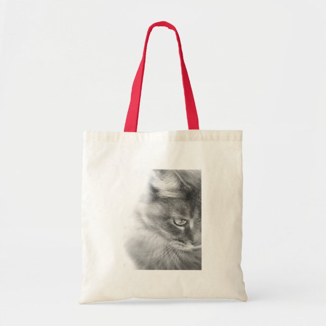 Portrait "Angel Kitty" Tragetasche (Vorne)