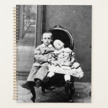 Portrait antique hantant de frères et sœurs 