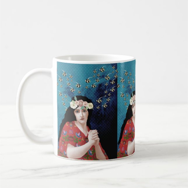 Portrait Art Kaffeetasse (Links)