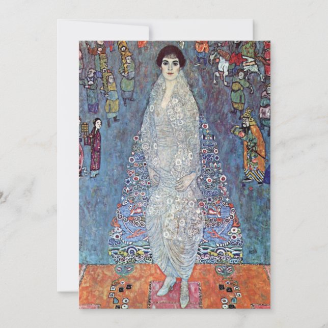 Portrait Baroness Elisabeth Bacchofen Echt, Klimt (Vorderseite)